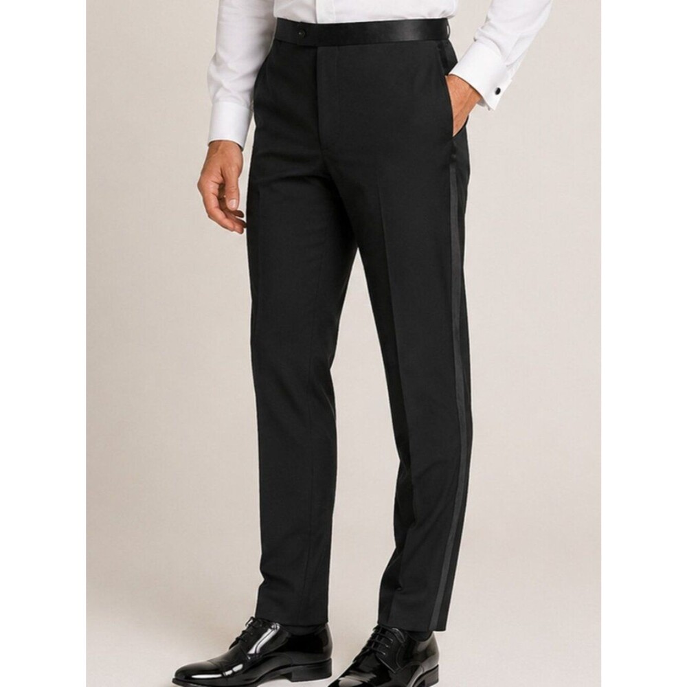 Egara Modern Slim Tuxedo Pants